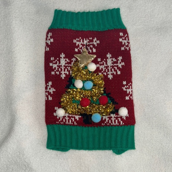 Dog/Puppy — Christmas Sweater with Sherpa inside - Picture 10 of 10